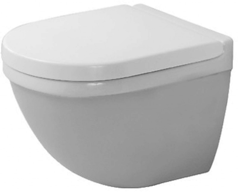 Piekaramais pods Duravit Starck 3 Bez vāka, balts