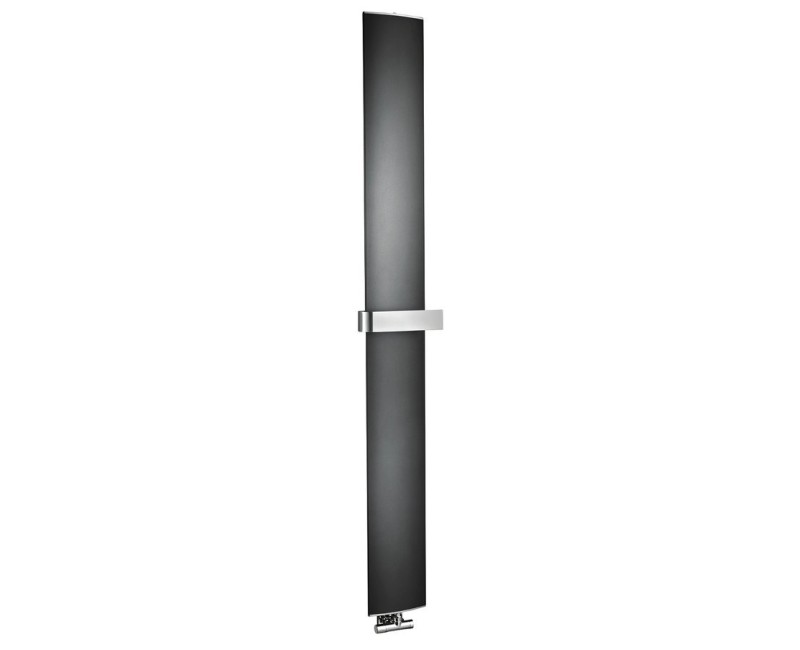 Полотенцесушитель / Радиатор Sapho Ridea Othello Mono Slim 30x189 см, 430 Вт, матовый черный 2301189030SN