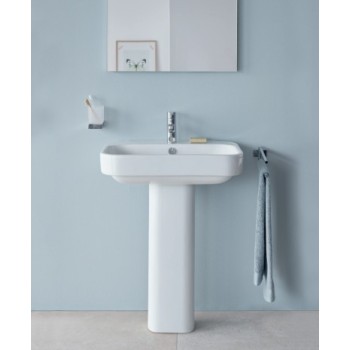 Vannas istabas izlietne Duravit Happy WonderGliss D.2 65x50cm, Balta