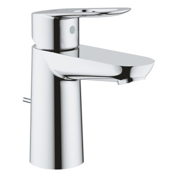 Grohe BauLoop S-size смеситель для раковины с pop up клапаном, хром 23335000