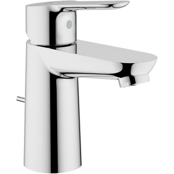 Grohe BauEdge смеситель для раковины с pop up клапаном, хром 23356000