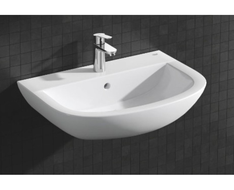 Grohe BauEdge смеситель для раковины с pop up клапаном, хром 23356000
