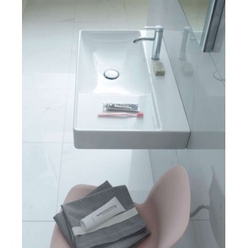 Vonios kriauklė Duravit DuraSquare WonderGliss, DuraCeram® 80x47cm, Balta