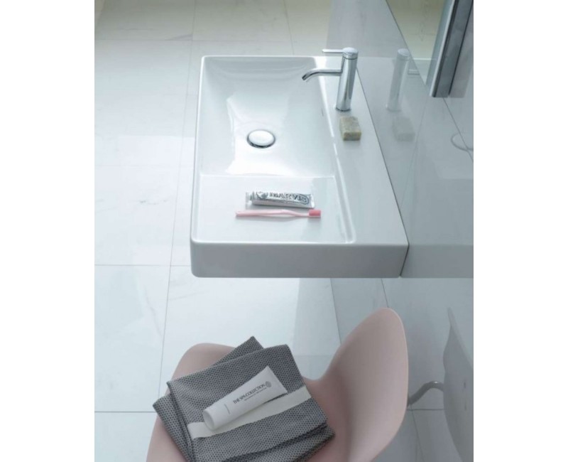 Vonios kriauklė Duravit DuraSquare WonderGliss, DuraCeram® 80x47cm, Balta