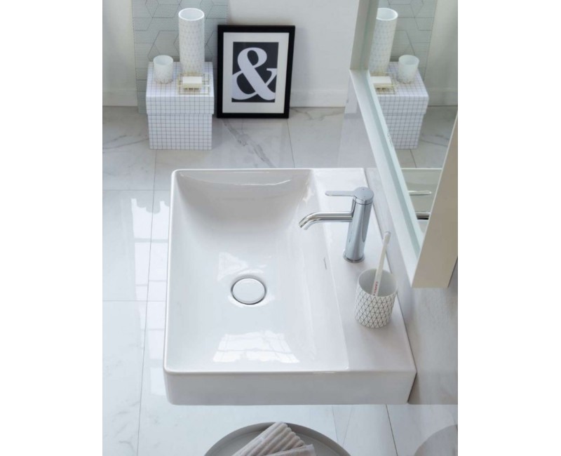 Раковина для ванной Duravit Cape Cod DuraCeram® WonderGliss 50x41 см, белая