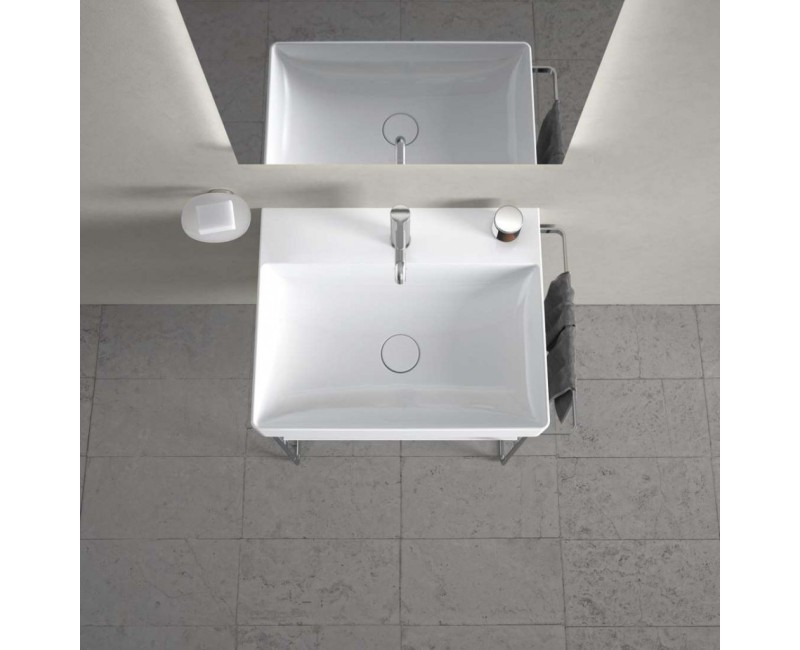 Раковина для ванной Duravit Cape Cod DuraCeram® WonderGliss 50x41 см, белая