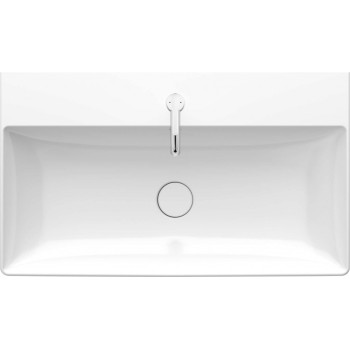 Vonios kriauklė Duravit DuraSquare WonderGliss, DuraCeram® 80x47cm, Balta