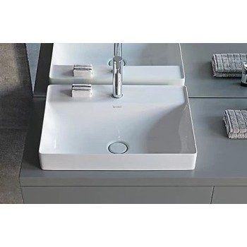 Vonios kriauklė Duravit DuraSquare, DuraCeram® 80x47cm, Balta