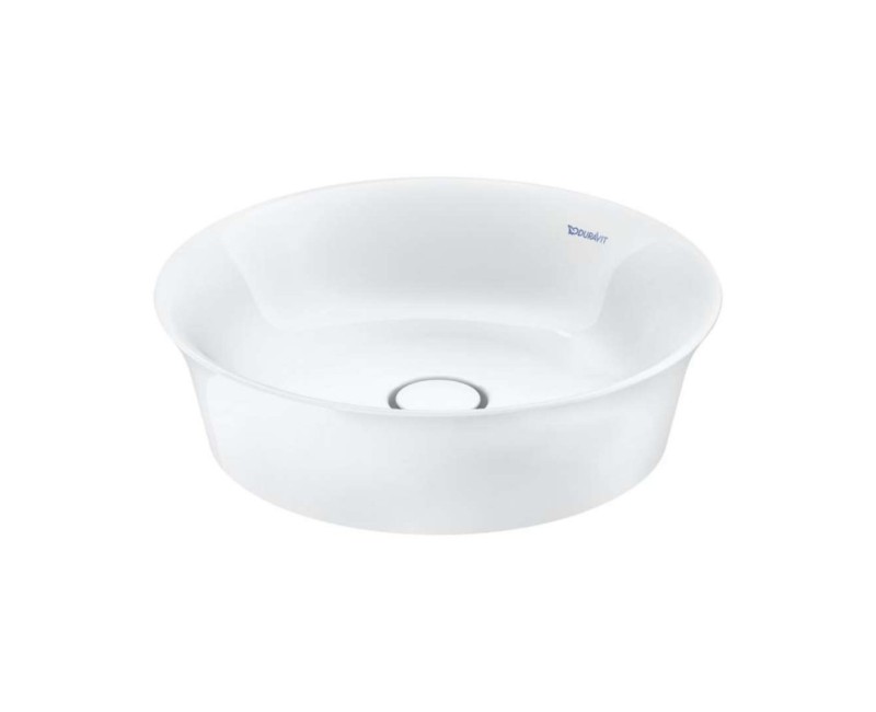 Раковина для ванной Duravit Tulip WonderGliss, DuraCeram D43см, белый