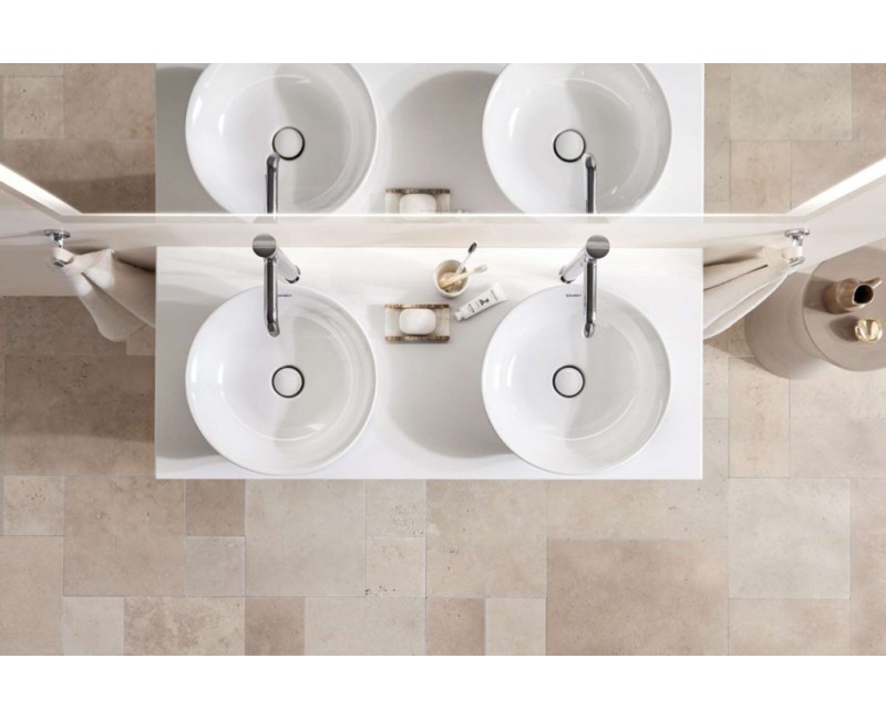 Раковина для ванной Duravit Tulip WonderGliss, DuraCeram D43см, белый
