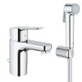 Izlietnes maisītājs Grohe Bau Edge  S-Size ar Bidetta 23757000 Hromēts