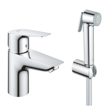 Смеситель для раковины  Grohe Start Edge S-Size смеситель для раковины с бидеттой 23773001 хром