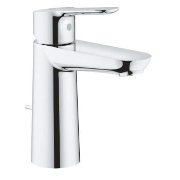 Grohe BauEdge M-Size смеситель для раковины с pop up клапаном, хром 23822000