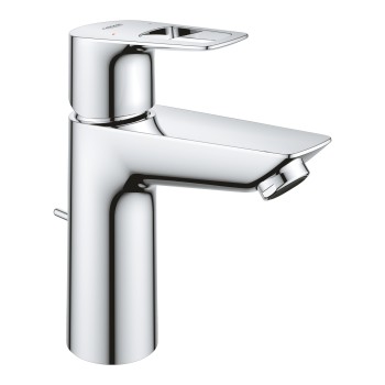 Grohe BauLoop M-Size смеситель для раковины с pop up клапаном, хром 23885001