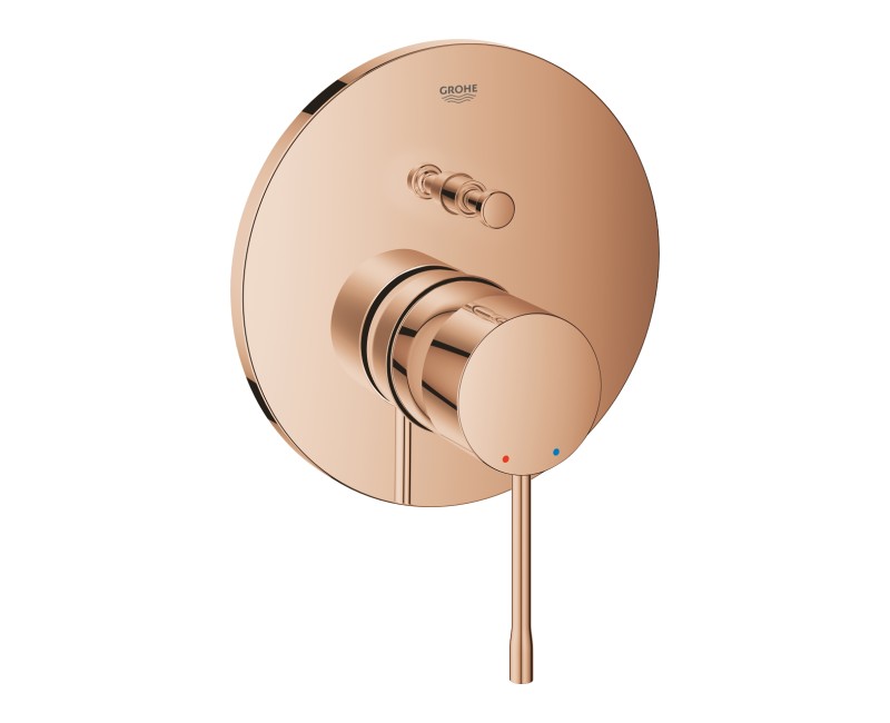 Смеситель для душа Grohe Essence встраиваемый 2 излива, Warm Sunset 24058DA1