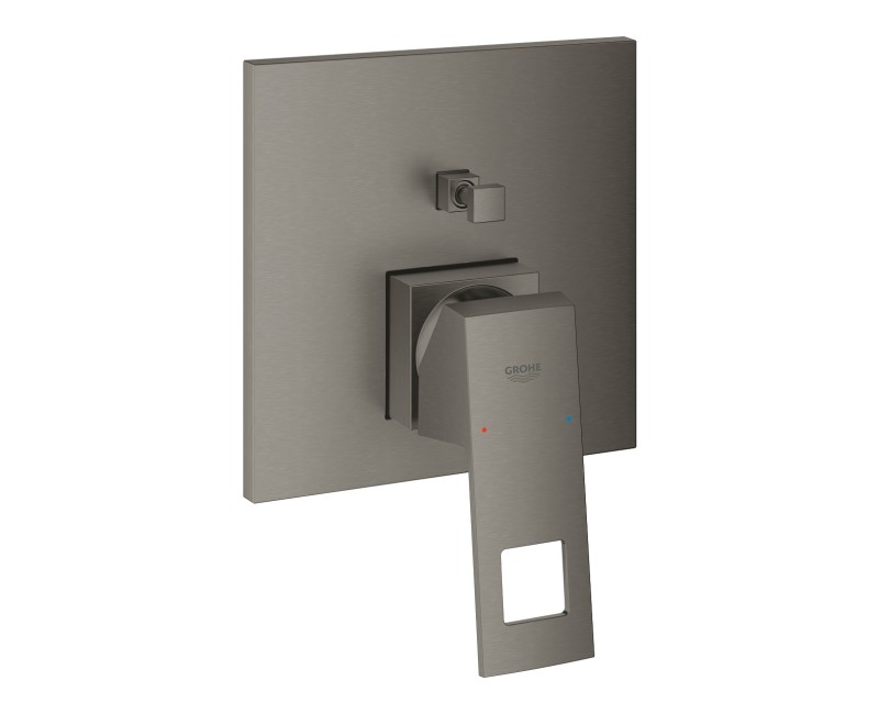 Смеситель для ванны/душа Grohe Eurocube Встроенный, brushed hard graphite 24062AL0