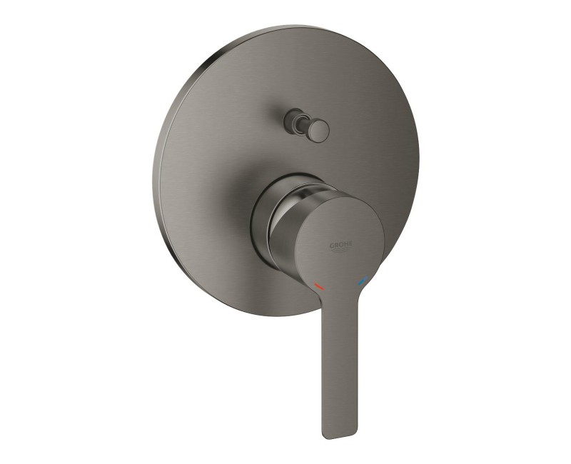 Vannas / Dušas maisītājs Grohe Lineare iebūvējams 2 izvadi, brushed Hard Graphite  24064AL1
