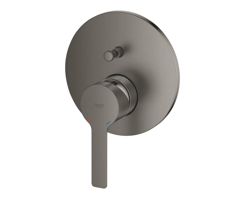Vannas / Dušas maisītājs Grohe Lineare iebūvējams 2 izvadi, brushed Hard Graphite  24064AL1