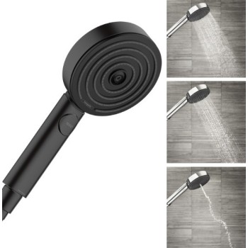 Dušas klausule Hansgrohe Pulsify S HS 105 3j Relax Eco  24111670 Melns matēts