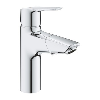 Vannas istabas Izlietnes maisītājs Grohe QuickFix Start  M-Size ar Izvelkamu galvu,  Push-Open vārstu, hromēts 24205003