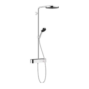 Dušas sistēma Hansgrohe Pulsify S Showerpipe 260 1jet EcoSmart 24221000 Hromēta
