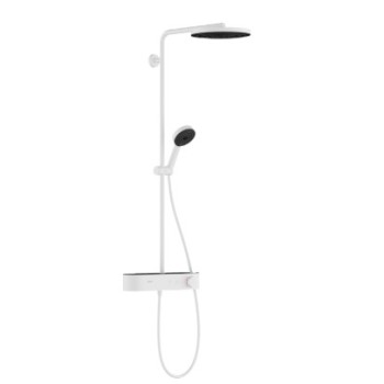 Dušo sistema Hansgrohe Pulsify S Showerpipe 260 1jet EcoSmart 24221700 baltas matinė