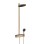 Dušas sistēma Hansgrohe Pulsify S Showerpipe 260 2jet  24240140 Brushed Bronze