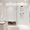Dušo sistema Hansgrohe Pulsify S Showerpipe 260 2jet 24240700 balta matinė