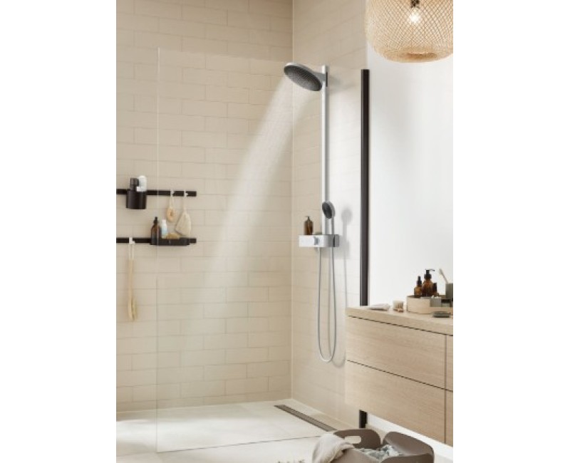 Dušo sistema Hansgrohe Pulsify S Showerpipe 260 2jet 24240700 balta matinė