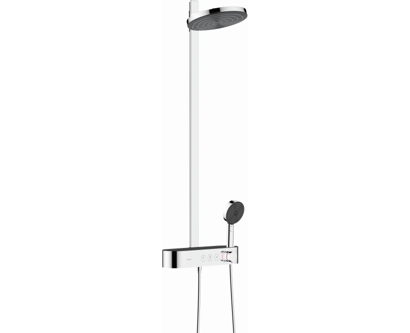 Dušas sistēma Hansgrohe Pulsify S Showerpipe 260 2jet 24241000 EcoSmart,Hromēts