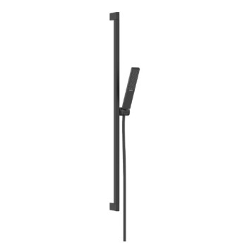 Dušas komplekts Hansgrohe Pulsify E 1jet EcoSmart+Unica 900 24381670 Melns Matēts