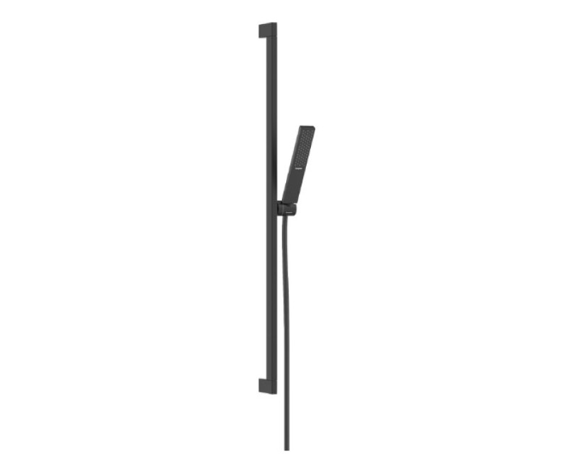 Душевой комплект Hansgrohe Pulsify E 1jet EcoSmart+Unica 900 24381670 Черный матовый