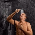Душевой комплект Hansgrohe Pulsify E 1jet EcoSmart+Unica 900 24381670 Черный матовый