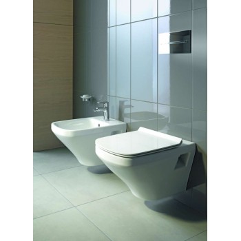 Pakabinamas tualetas Duravit DuraStyle Be dangčio Baltas 2536090000