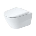 Piekaramais pods Duravit D-Neo Rimfree, Bez vāka, Balts