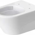 Piekaramais pods Duravit D-Neo Rimfree, Bez vāka, Balts