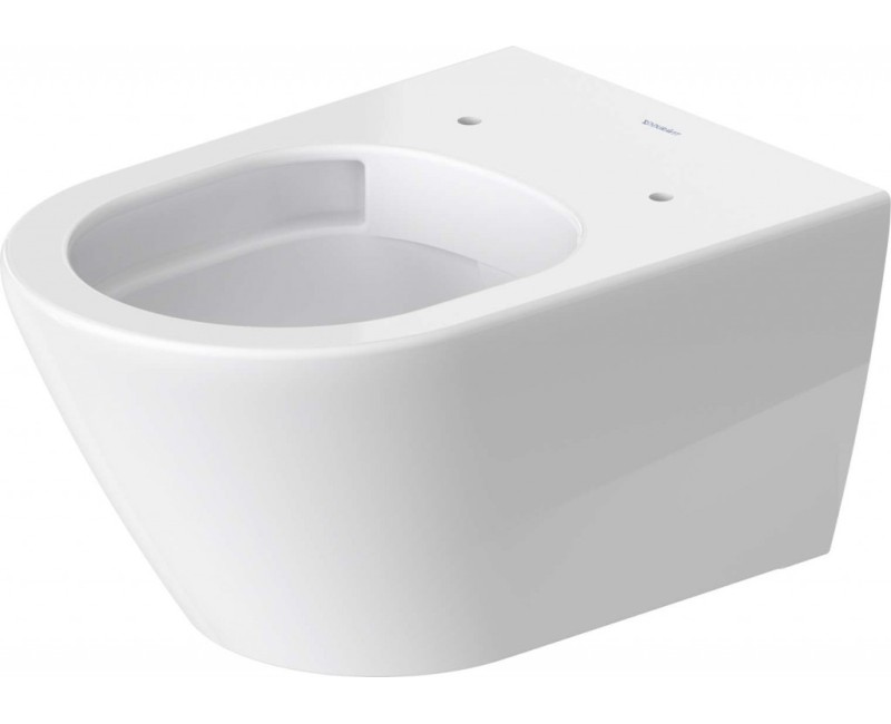 Piekaramais pods Duravit D-Neo Rimfree, Bez vāka, Balts