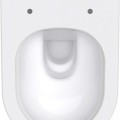 Piekaramais pods Duravit D-Neo Rimfree, Bez vāka, Balts