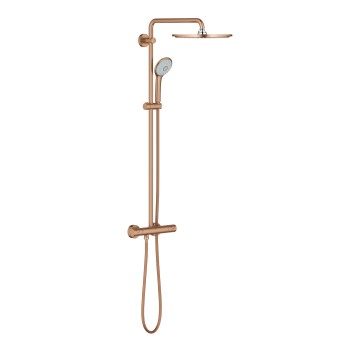 Dušas sistēma GROHE Euphoria 310 ar termostatu, PVD  virsma birstēts Warm Sunset 26075DL0