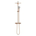 Dušas sistēma GROHE Euphoria 310 ar termostatu, PVD  virsma birstēts Warm Sunset 26075DL0