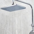 Dušas sistēma Hansgrohe Vernis Shape Showerpipe 230 1jet EcoSmart Ar Termosatatu 26098000 hromēts