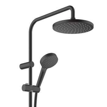 Dušas sistēma Hansgrohe Vernis Blend Showerpipe 200 1jet Reno 26272670 Melns matēts