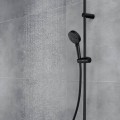 Dušas sistēma Hansgrohe Vernis Shape Showerpipe 240 1jet EcoSmart ar Termostatu 26429670 Melns Matēts