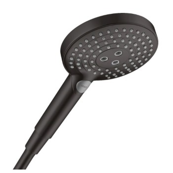 Dušo galvutė Hansgrohe Raindance Select S 120 EcoSm 26531670 Juoda matinė