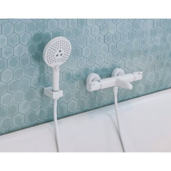 Dušas klausule Hansgrohe Raindance Select S 120 EcoSm.HS MW 26531700 Balts Matēts