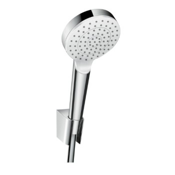 Dušo komplektas Hansgrohe Crometta 1jet 9l Porter Set 1250mm 26568400 Baltas / Chromuotas