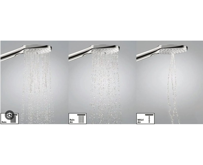 Душевой комплект Hansgrohe Raindance Sel.S 120 Eco U'S Puro 90 26633000 Хром