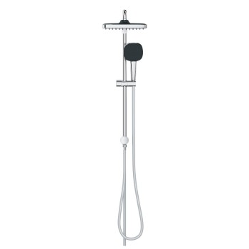 Dušas sistēma Grohe Vitalio Comfort 250 Hromēta 26698001