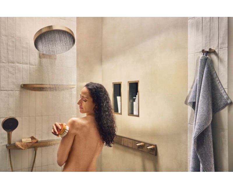 Dušas galva Hansgrohe  Rainfinity Porter 500  26843140 Brushed Bronze