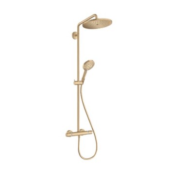 Dušas sistēma Hansgrohe Croma Select S Showerpipe 280 1jet EcoSmart 26891140, Brushed Bronze